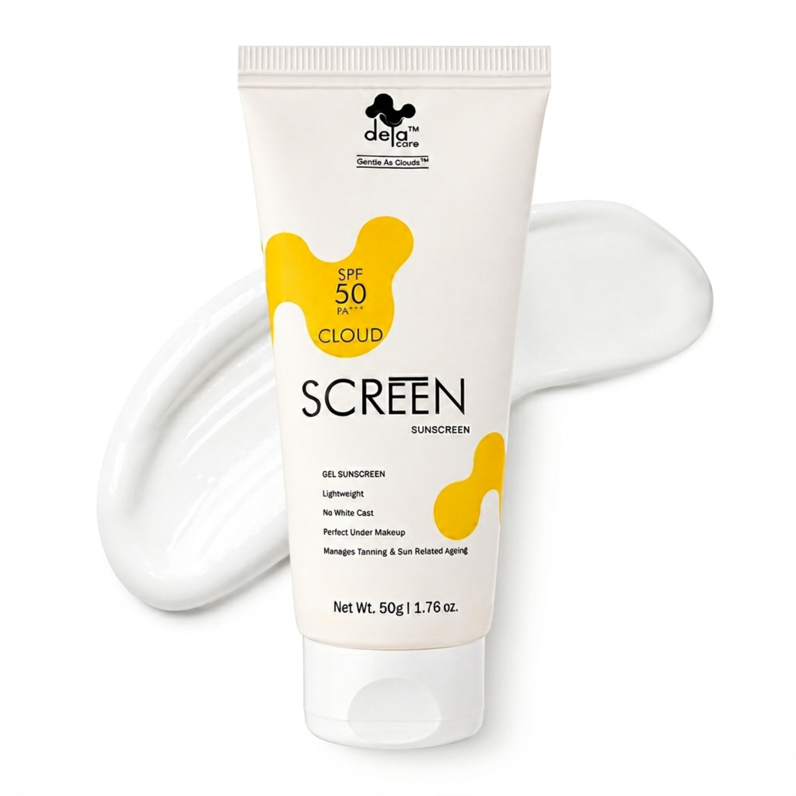 Cloud Screen SPF 50 PA +++ Gel Sunscreen