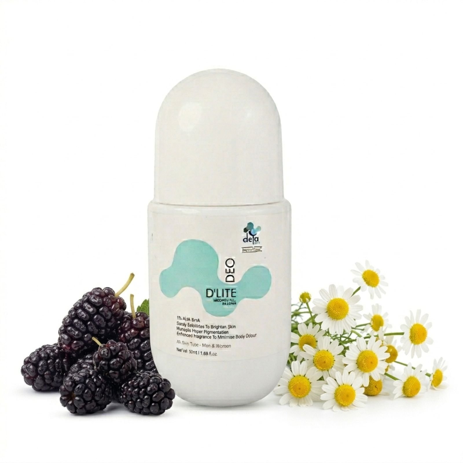 Deo D'Lite Underarm Roll-On (6% AHA-BHA)