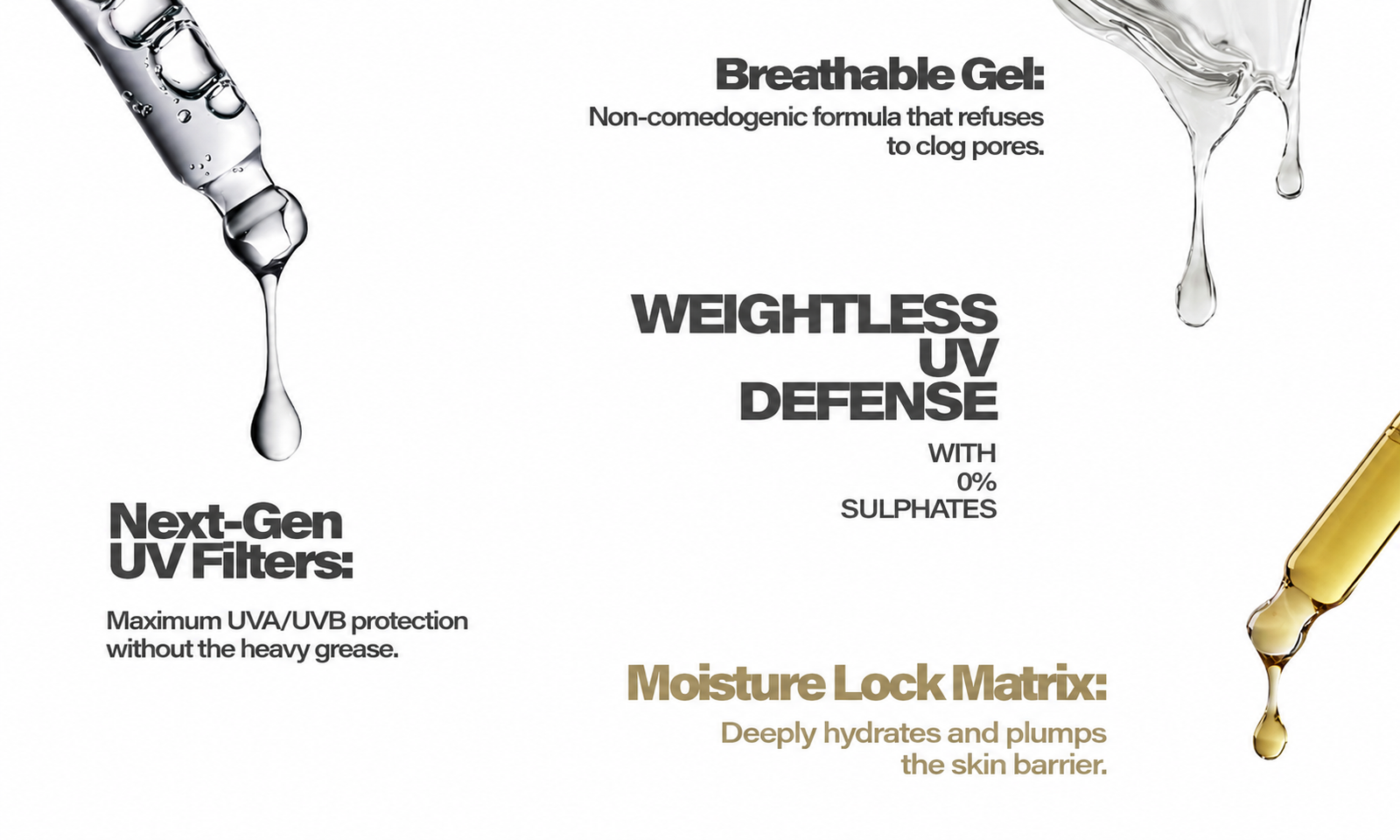 Weightless UV Defence Built on Four Pillars 