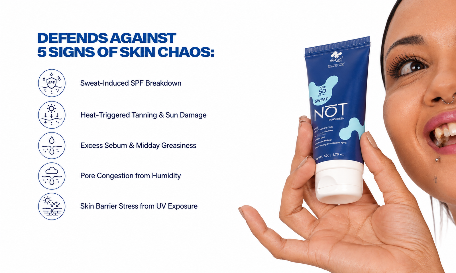 One Sunscreen Against Five Summer Threats